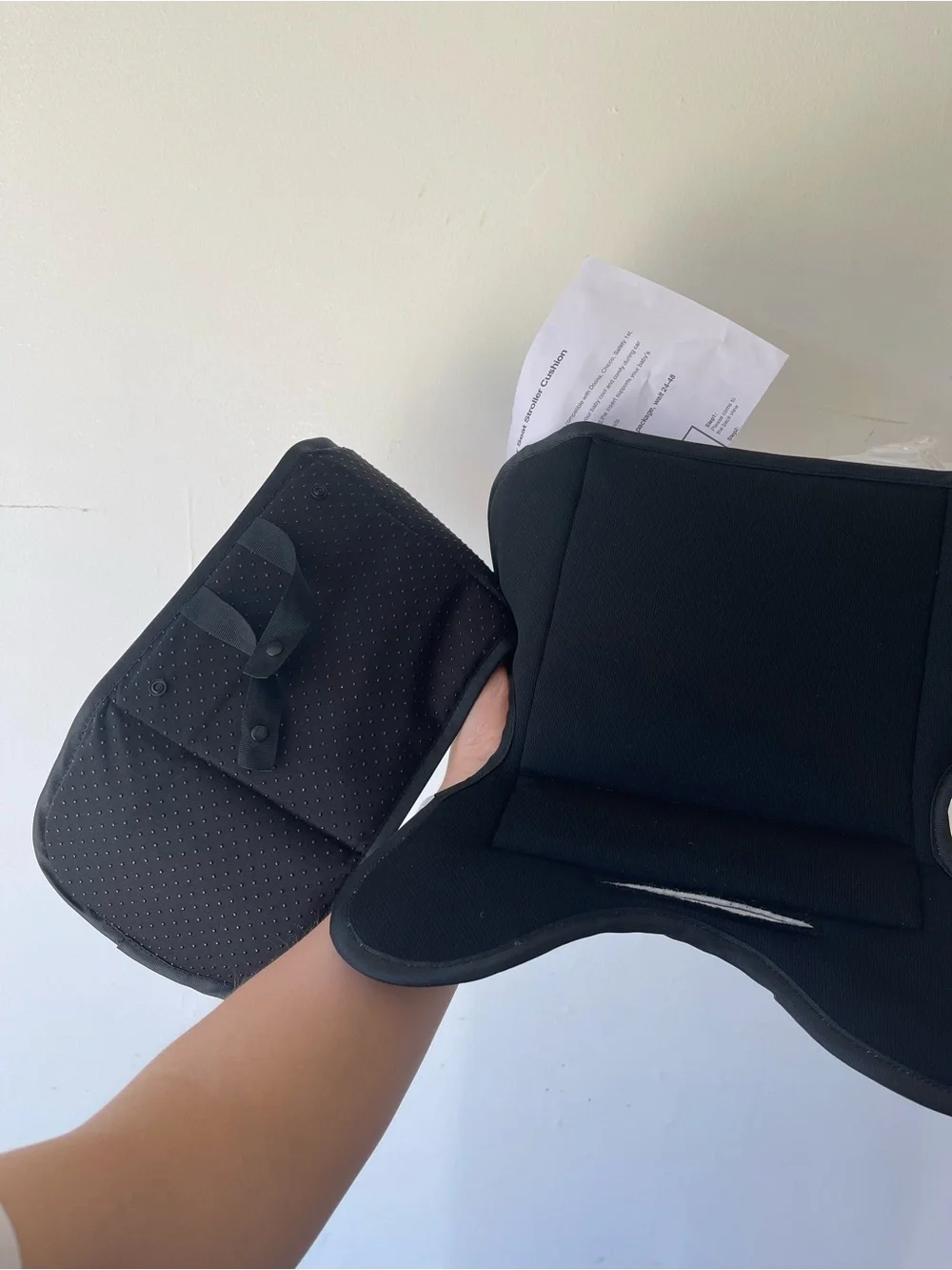 Baby Head & Body Support Cushion - Black